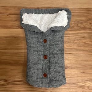 Cozy baby blanket